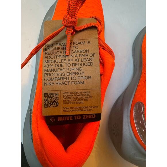 Nike ReactX Infinity Run 4 Premium 'Hyper Crimson Men's Running Shoes Size 10 - Picture 11 of 12